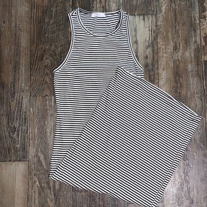 🔥Lush Stripe Dress Casual 🔥